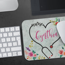 Personalized Nurse Mousepad, RN custom mouse pad, Nurse Desk Accessories, Personalized Gift for nurses, nurse graduation gift under 20