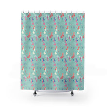 Mermaid Bathroom Shower Curtain, Mermaid Bath Mat, Mermaid Towel, Girly Bathroom Set, Girls Bathroom Decor, Mermaid Bathroom Accessories