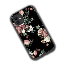 iPhone 11 Samsung Galaxy S10 Roses dark floral iphone 8 case iPhone xs iPhone X Samsung Galaxy S7 Galaxy Note 8 floral Samsung Galaxy Note 9