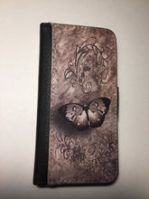 Vintage design butterfly inspired Samsung Galaxy S5 wallet case iPhone 6s Plus wallet Samsung Galaxy S6 iPhone 6s Galaxy S4 Galaxy Note 4