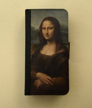 Leonardo da Vinci Mona Lisa iphone 7 case flip wallet case Samsung Galaxy Note 5 iphone 7 plus iphone 5c iphone 4s Samsung Galaxy S7 Note 3