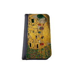Gustav Klimt The Kiss Lovers iphone SE Galaxy S4 wallet case Samsung Galaxy Note 4 Phone wallet case iPhone Se wallet case Galaxy S6 Edge