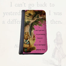 Alice in Wonderland different person Gift for women Galaxy S4 wallet case Galaxy S5 iPhone 6s Plus Samsung Galaxy S6 iPhone 7 case iPhone 4s