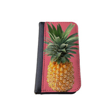 Pineapple Galaxy S4 wallet case Samsung Galaxy Note 4 Galaxy S5 iphone 6 case iPhone 4s Galaxy S6 Galaxy Note 3 phone case tropical fruit