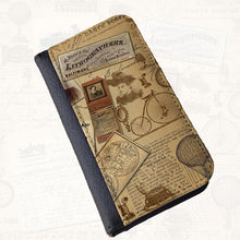 Vintage men collage iPhone 6 Plus case Samsung Galaxy Note 4 Note3 iPhone wallet case iPhone 4 case gift for men whimsical Galaxy S5