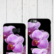 Orchid iphone 6 case, Purple orchids, Floral Samsung Galaxy tough case, Flower iPhone 6 plus, iPhone 5 cover, Samsung Galaxy S6 Edge