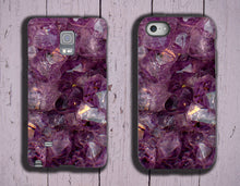 Samsung Galaxy S10 Amethyst iPhone 7 iPhone 11 iPhone 6s purple crystal iPhone XS violet gemstone case Samsung Galaxy Note 8 Galaxy S7 Edge