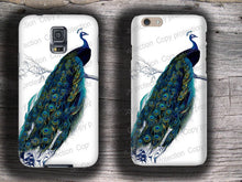 Samsung Galaxy S9 Peacock victorian design iPhone 7 iPhone 6 iPhone XS Case iPhone 8 iPhone 6s Plus Samsung Galaxy Note 8 Boho Galaxy S8