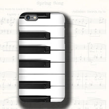 Samsung Galaxy S9 Piano keys iPhone 7 case musician gifts iPhone 6S case Keyboard black and white funny Samsung Galaxy unique phone case