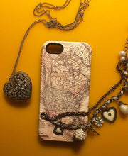 Vintage Antique Map North America iPhone 11 Pro Max case iphone 7 iPhone 5 iPhone 6s Samsung Galaxy S6 iPhone 8 Galaxy Note 10 Galaxy S6Edge