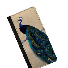 Vintage design Peacock iPhone 4s wallet case Samsung Galaxy Note 4 iPhone 6s Samsung Galaxy S6 iPhone 6 plus iPhone 5c flip case Galaxy S5