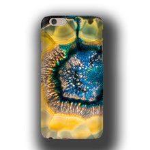 Agate slice iPhone 11 Pro case iPhone 8 yellow blue agate stone iPhone XS iPhone 7 iPhone x Samsung Galaxy S7 Edge Galaxy Note 5 iPhone SE