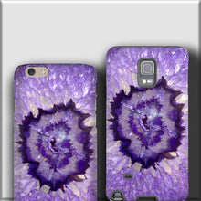 Purple Agate Stone iPhone 6s case Geode iPhone 5 iPhone 7 iPhone X iPhone 6 plus Samsung Galaxy S8 LG G7 Galaxy Note 8 iPhone 8 Plus