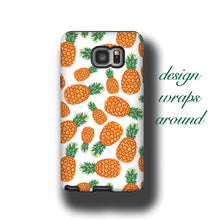 Pineapple fruit pattern Samsung Galaxy S7 Edge case iPhone 5 case iPhone 6s case iPhone 8 case Galaxy Note 5 case iPhone 7 case Galaxy S8