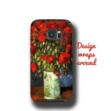 Van Gogh iPhone 11 case iPhone 8 Galaxy S10 Samsung Galaxy Note 9 iPhone 7 iPhone Xs max Galaxy S9 iPhone 6s Samsung S10 E Vase red poppies