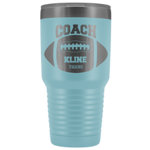 Football Coach Tigers Kline 30oz