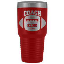 Football Coach Tigers Kline 30oz
