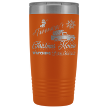 Christmas Movie Watching Tumbler Tammara 20oz