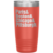 Paris Boston etc 20oz