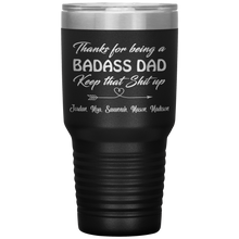 Badass Dad 30oz Jordan mya savannah mason madison
