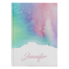 Custom Hardcover Journal, Personalized Journal, Lined Paper Journal 5.75” x 8” and 7.25” x 10”