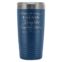 Badass Daughter 20oz Travel Mug