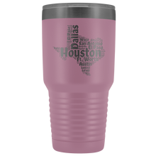 Texas Word Art 30oz