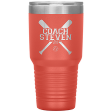 Baseball Coach Name 30 oz 13 colors SAMPLE