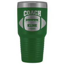 Football Coach Tigers Kline 30oz