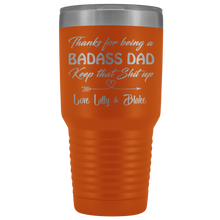 Badass Dad 30oz Love Lilly & Blake