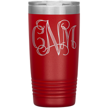 Monogram engraved cNm 20oz