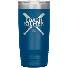 Baseball Coach custom name 13 colors 20 oz