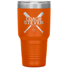 Baseball Coach Name 30 oz 13 colors SAMPLE