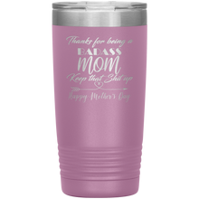 Badass Mom custom names 13 colors 20oz