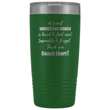 A Great Wrestling Coach