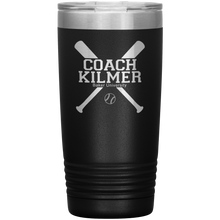 Baseball Coach custom name 13 colors 20 oz