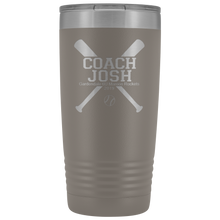 Baseball Coach Josh Gardendale 6U Maroon Rockets 20oz