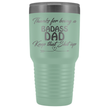 Badass Dad 30oz tumbler