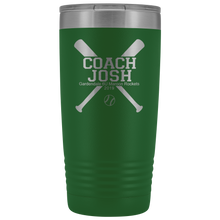 Baseball Coach Josh Gardendale 6U Maroon Rockets 20oz