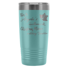 This is my Hallmark Christmas Movie Watching custom name Tumbler 20oz