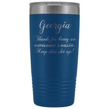 Georgia Thanks for being an awesome cousin.