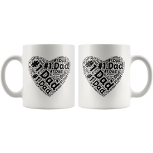 Number one Dad 11 oz Mug