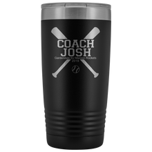 Baseball Coach Josh Gardendale 6U Maroon Rockets 20oz