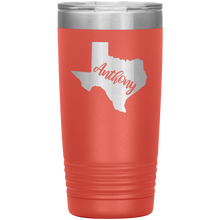 Texas flag Anthony 20oz