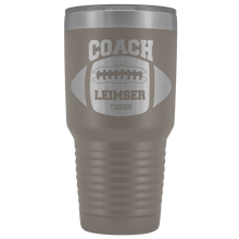 Football Coach Tigers Leimser 30oz