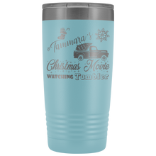 Christmas Movie Watching Tumbler Tammara 20oz