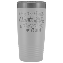 Only the best aunts get promoted to great great aunt