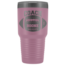 Football Coach Boone Wildcats 30oz