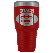 Football Coach Tigers Leimser 30oz