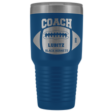 Football Coach Lubitz Black Hornets